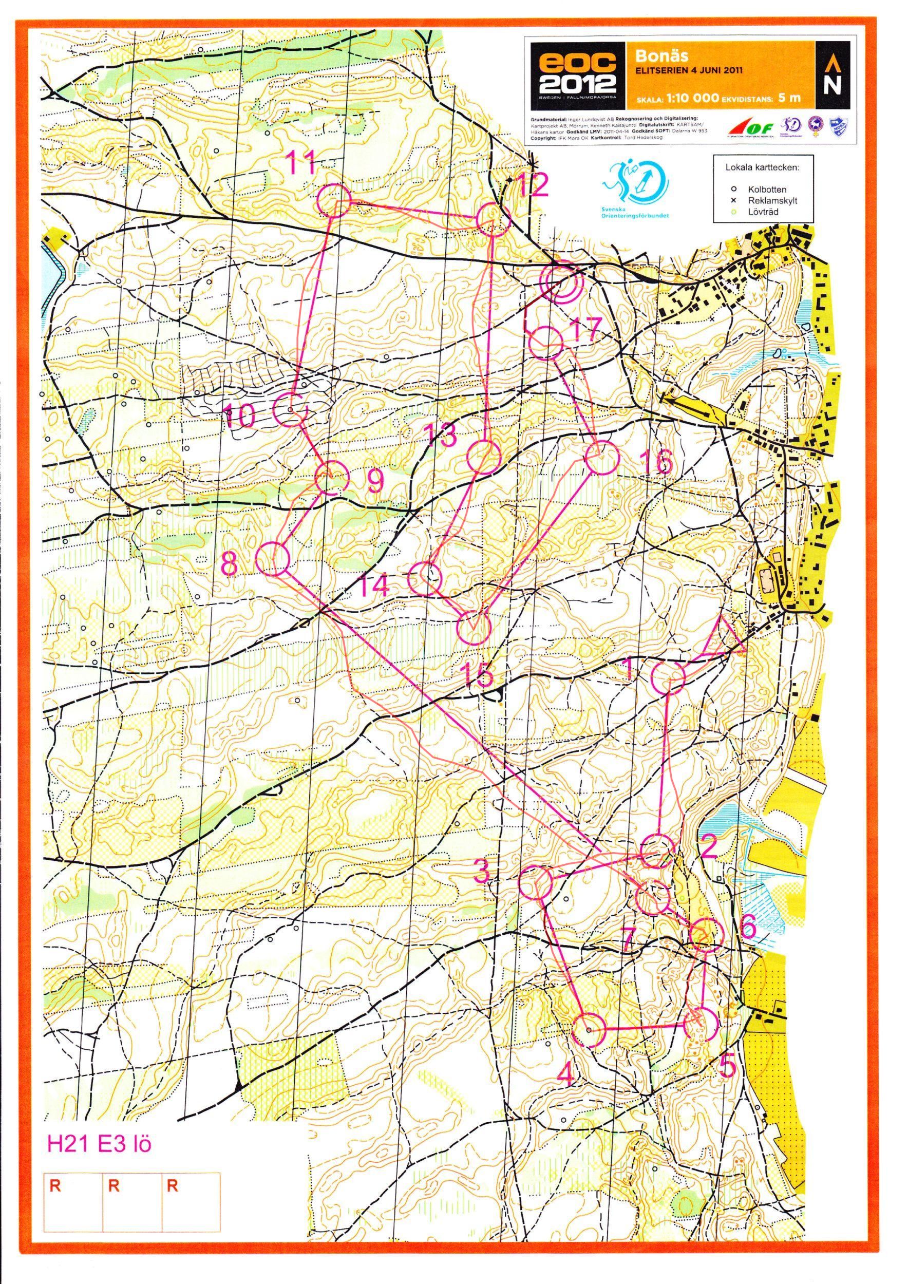 Elitserien Middledistance H21E3 (04-06-2011)