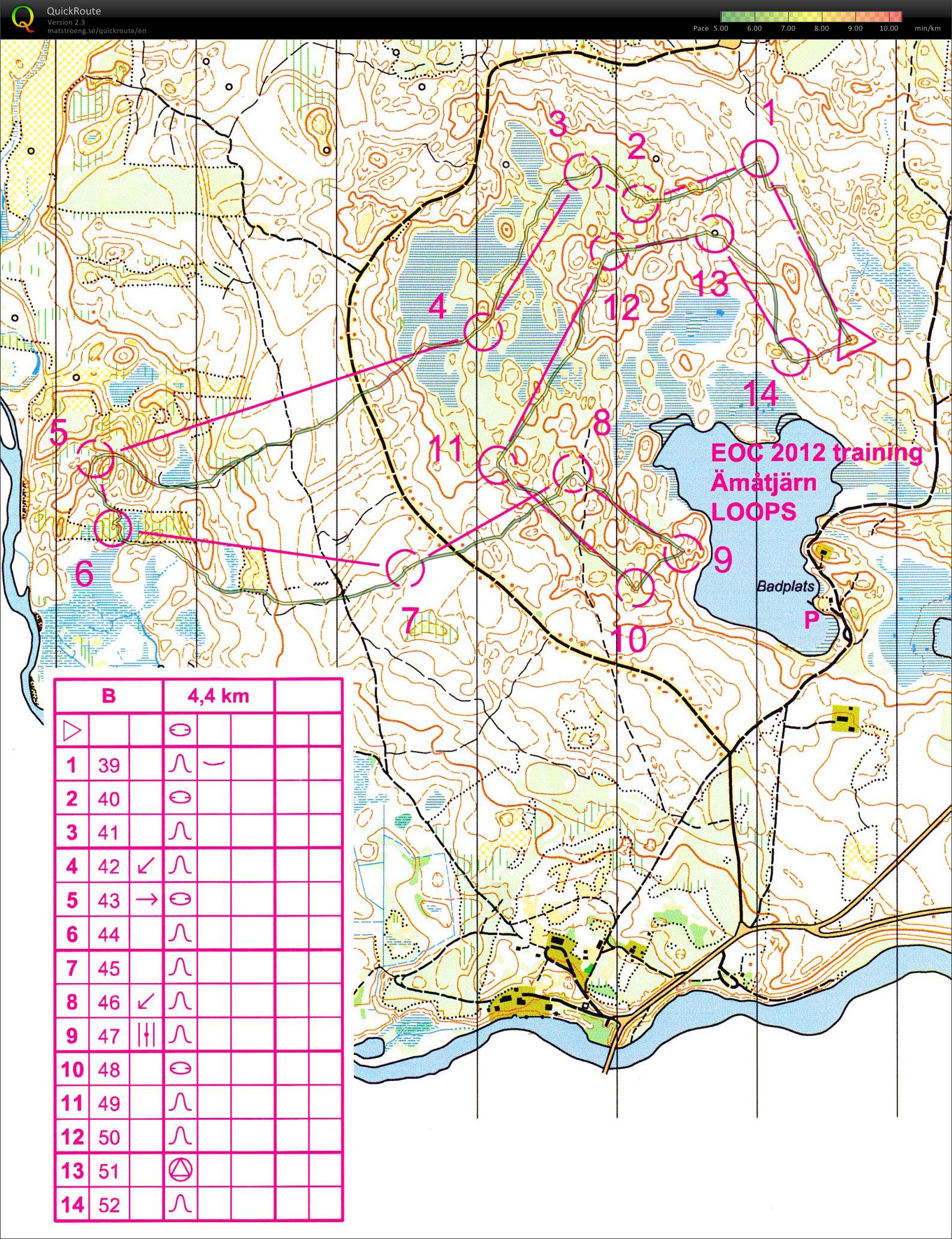 EOC Training - Ämatjärn - B (2011-10-31)