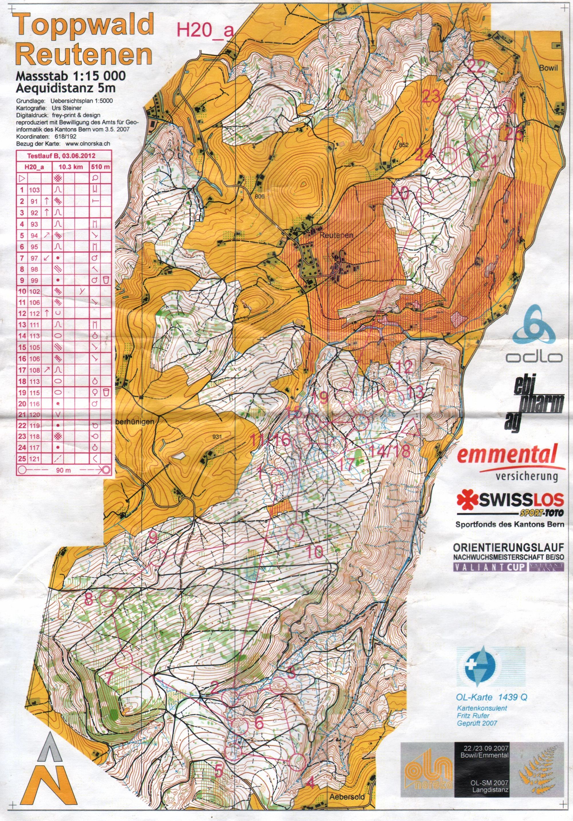 Swiss JWOC Selection Long (03-06-2012)