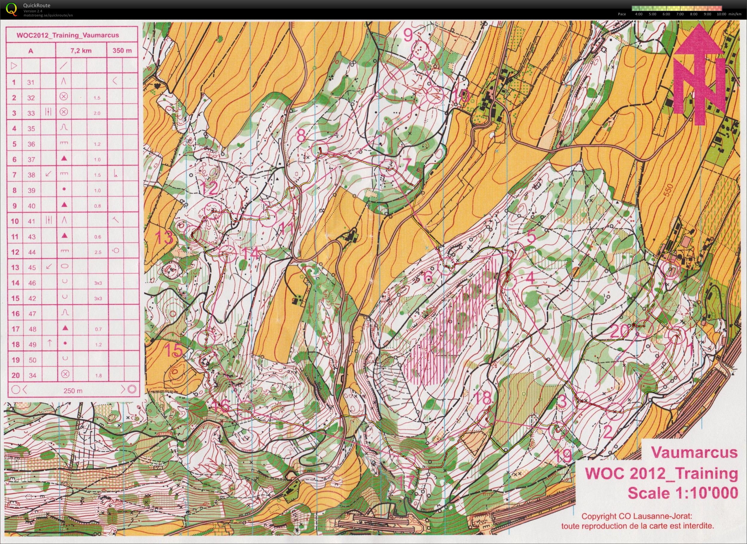 WOC2012 Training (30-05-2012)