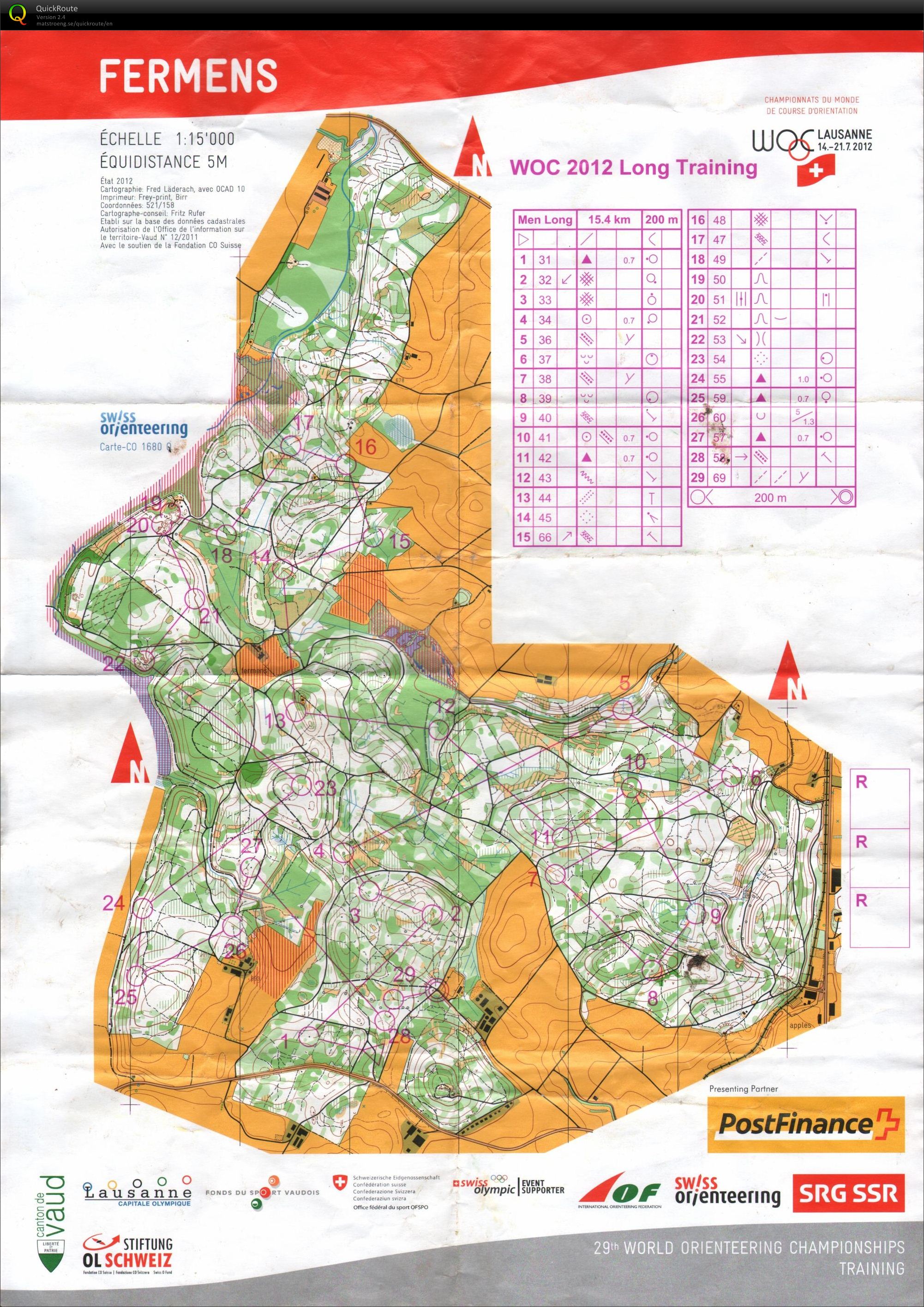 WOC Training Long (31.05.2012)