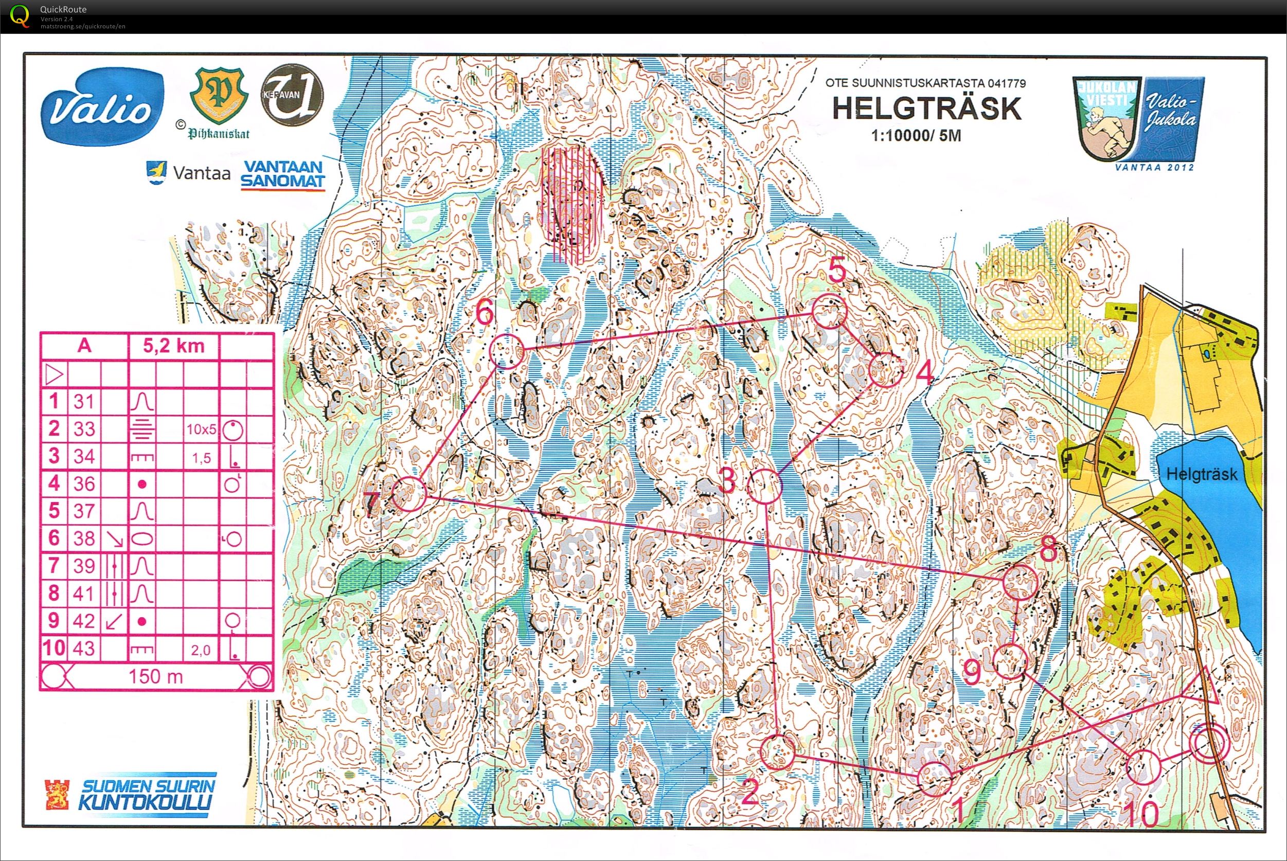 Jukola Training (2012-06-15)