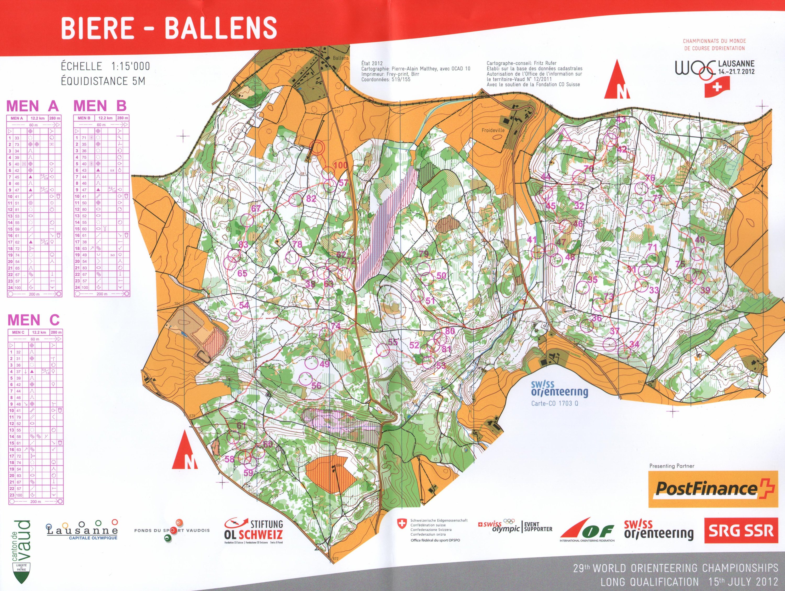 WOC Long Qualification (15-07-2012)